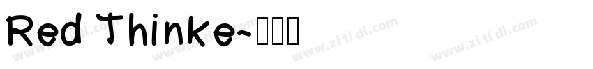 Red Thinke字体转换